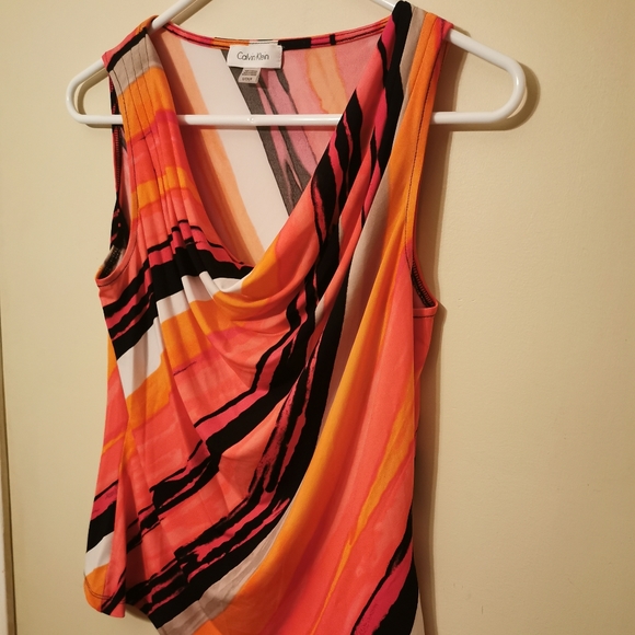 Calvin Klein Bright stylish classic Loose tank S - Picture 6 of 13